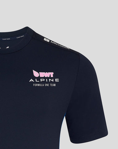 Alpine Racing F1 2025 Men's Team T-Shirt- Navy