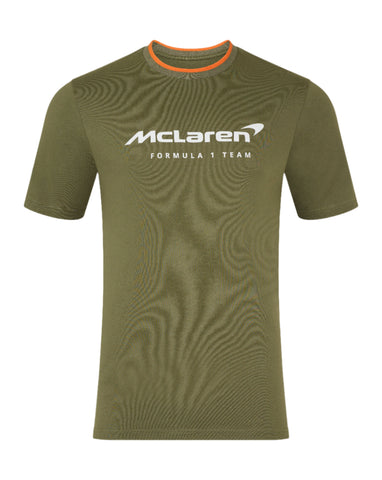 McLaren F1 Men's Core Essentials Logo T-Shirt - Black/Orange/Green/Pink/White