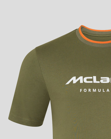 McLaren F1 Men's Core Essentials Logo T-Shirt - Black/Orange/Green/Pink/White