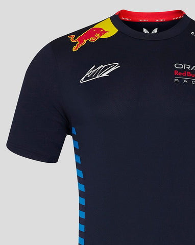 Red Bull Racing F1 Men's Max Verstappen Team T-Shirt- Navy