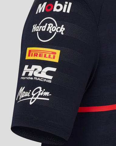 Red Bull Racing F1 Men's 2025 Team T-Shirt- Navy