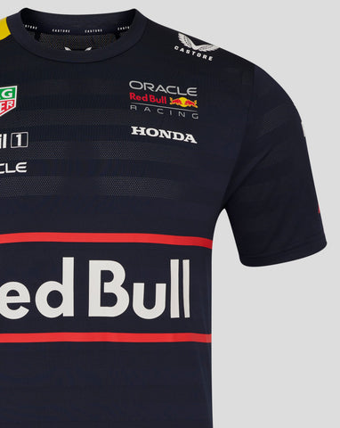Red Bull Racing F1 Men's 2025 Team T-Shirt- Navy