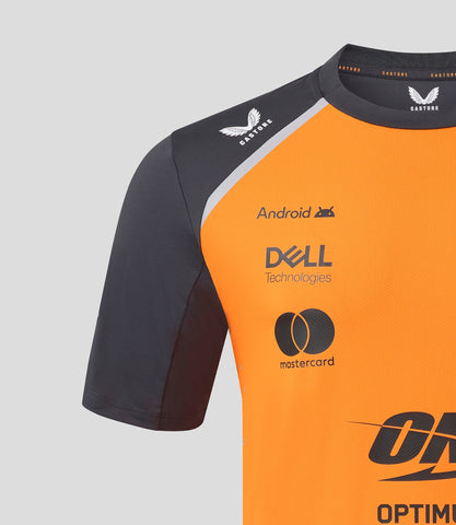 McLaren F1 Men's 2025 Oscar Piastri Team Set Up T-Shirt - Papaya/Phantom