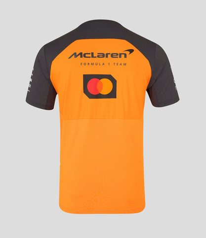 McLaren F1 2025 Men's Team T-Shirt - Papaya/Phantom