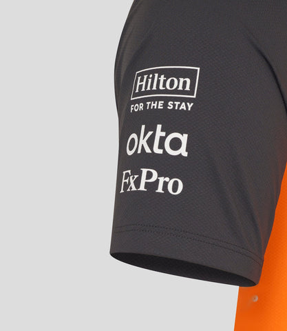 McLaren F1 2025 Men's Team T-Shirt - Papaya/Phantom