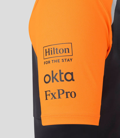McLaren F1 2025 Men's Team T-Shirt - Papaya/Phantom