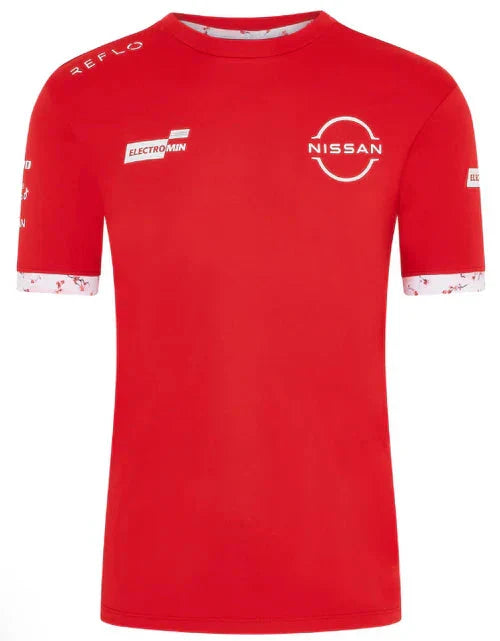Nissan Formula E S12 x Reflo Men's Replica T-Shirt - Red