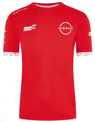 Nissan Formula E S12 x Reflo Men's Replica T-Shirt - Red