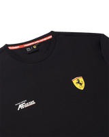 Scuderia Ferrari Hypercar Le Mans Men's Under T-Shirt - White/Black