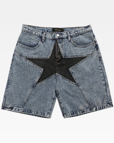 Denim Star Shorts