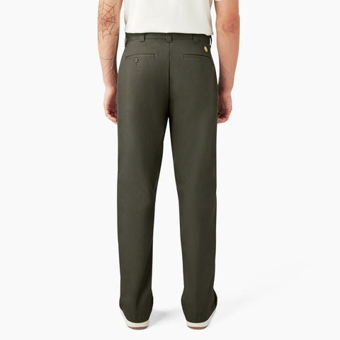 DICKIES X SPITFIRE DOUBLE KNEE PANTS - OLIVE GREEN