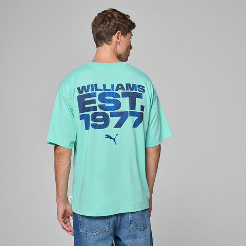 Williams Racing F1 Men's Core T-Shirt - Heather/Green
