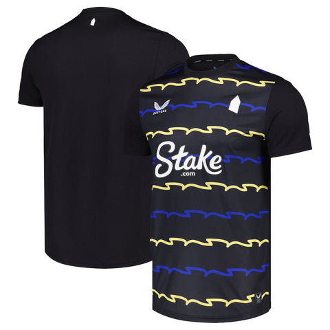 Everton Football Men's 3rd T-Shirt - Black Onyx