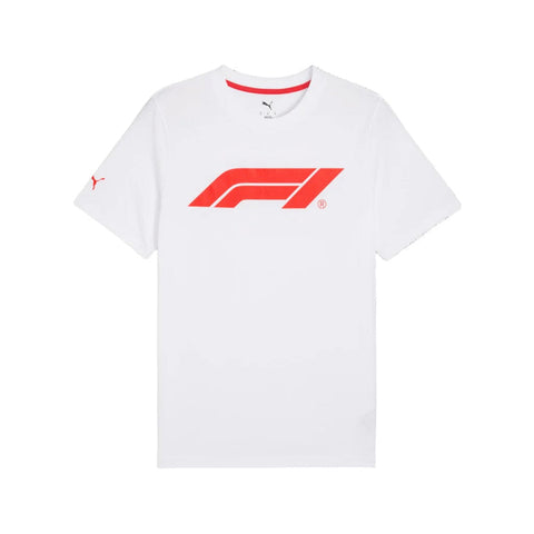 Formula 1 Tech Collection F1 Men's Essential Logo T-Shirt - Black/White/Red/Pink