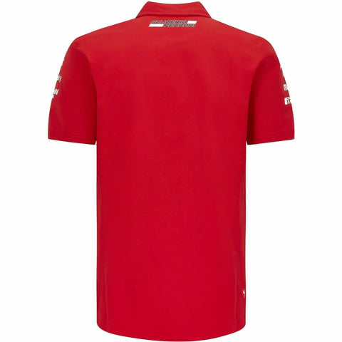 Scuderia Ferrari F1 Men's Team Button Down Shirt- Red